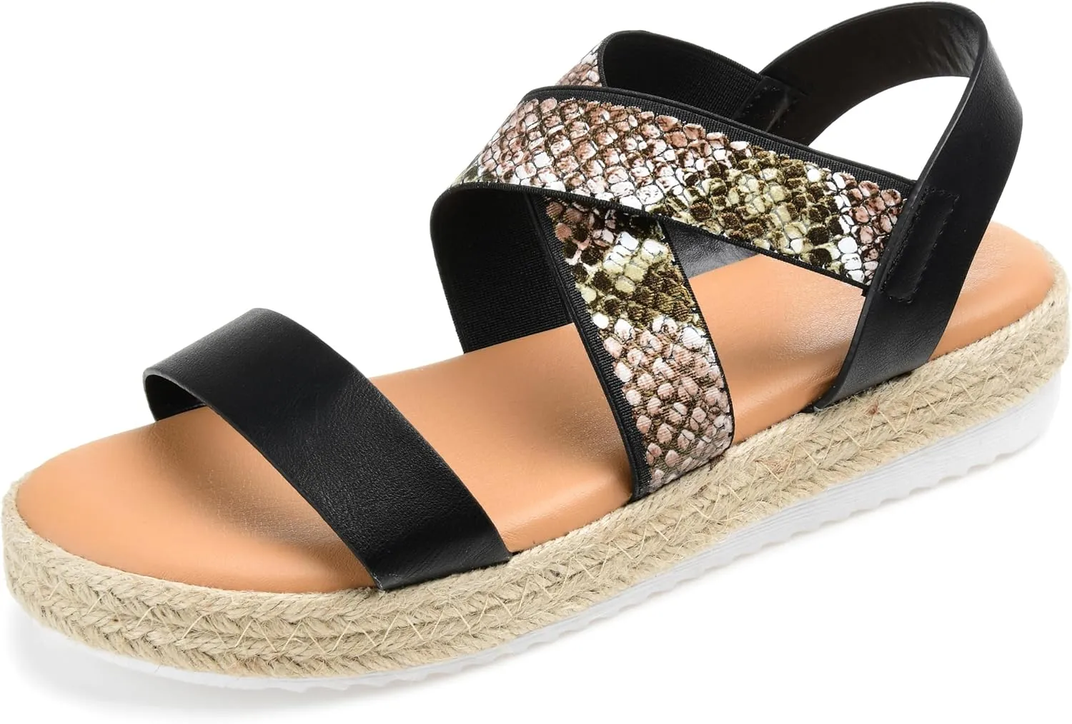 Journee Collection Women's Caroline Wedge Sandal