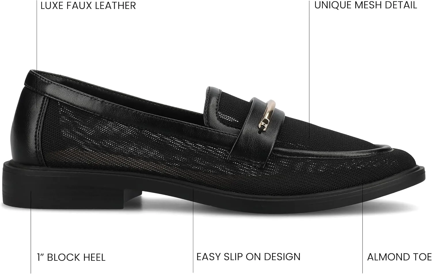 Journee Collection Women's Rainey Loafer Flat