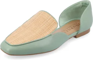 Journee Womens Kennza Tru Comfort Foam Soft Faux Leather Slip On Flats
