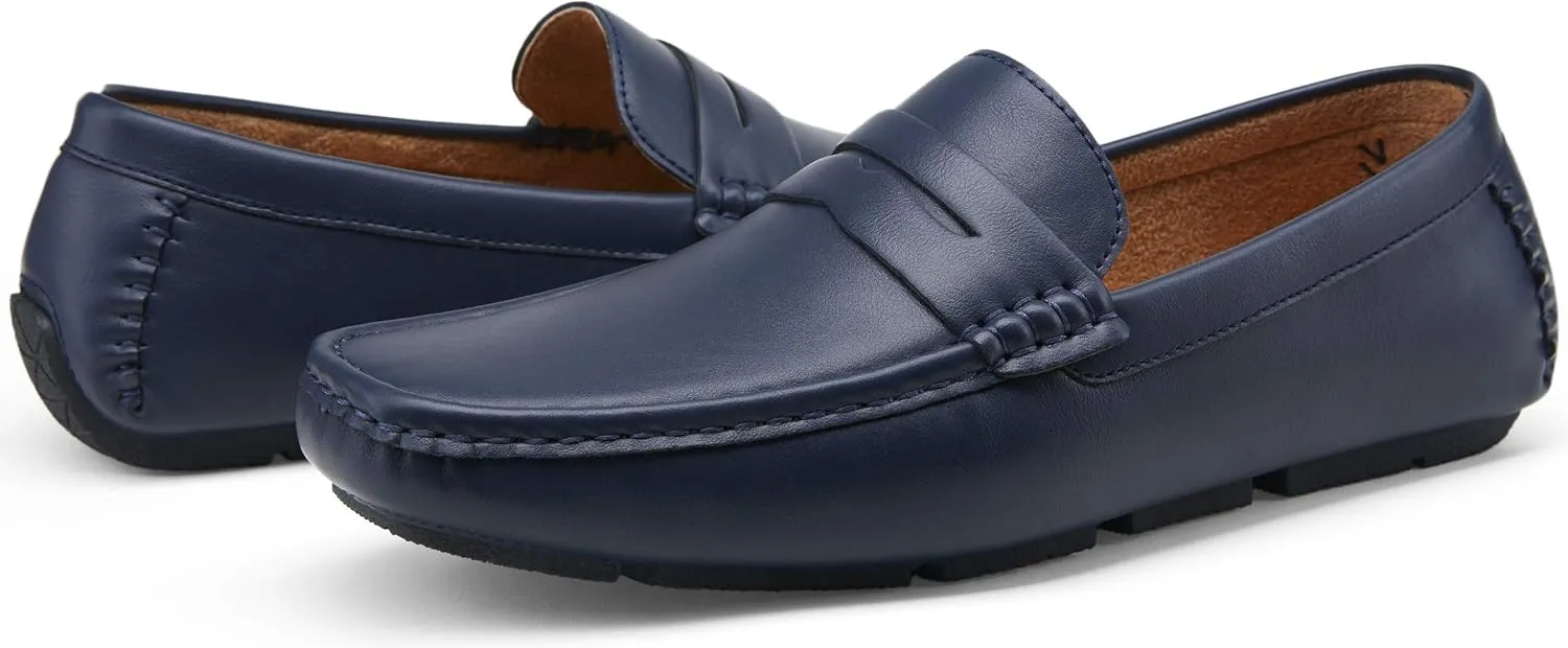 Jousen Men's Loafers Casual Slip On Shoes Soft Penny Loafers for Men Lightweight Driving Boat Shoes