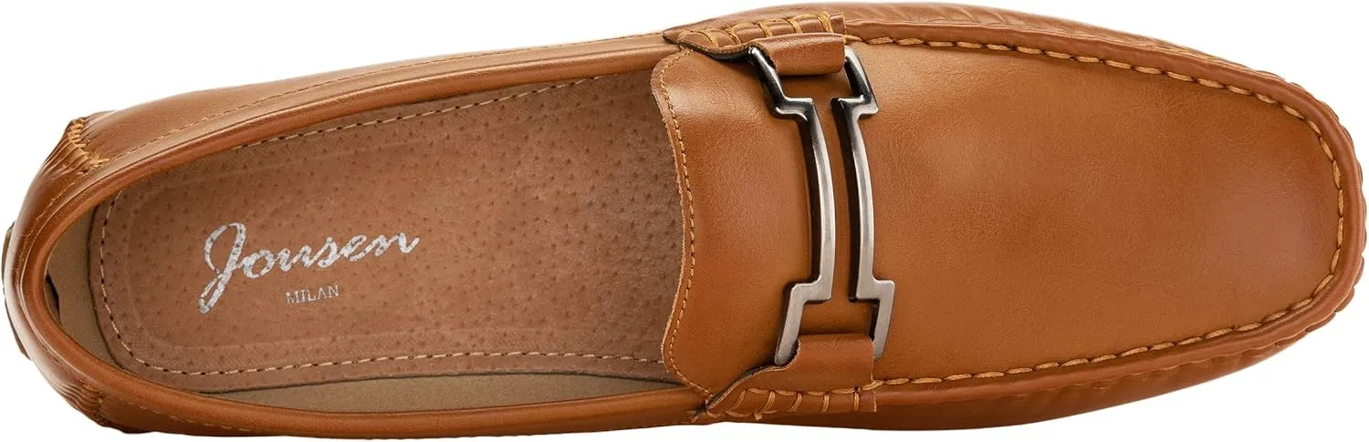 Jousen Men's Loafers Casual Slip On Shoes Soft Penny Loafers for Men Lightweight Driving Boat Shoes