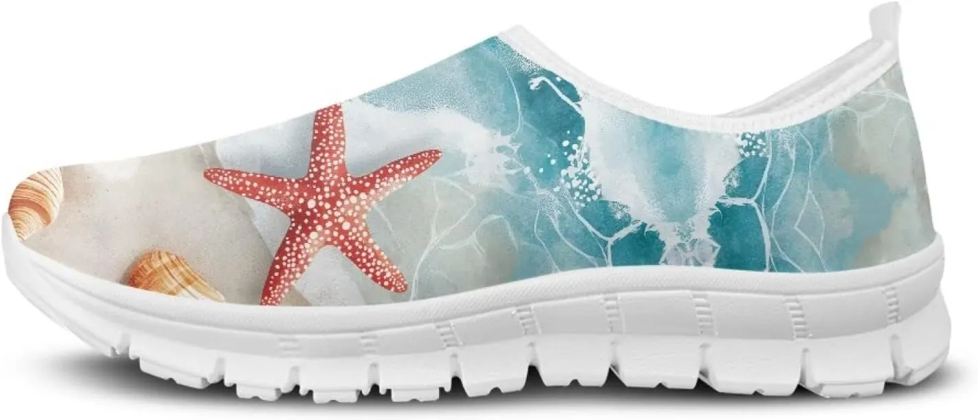 JoyLamoria Bright Blossom Walking Shoes Travel Clog Slip on Causal Loafer with Floral Print Fashion Sneakers for Men Women