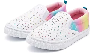 K KomForme Kids Shoes Toddlers Canvas Sneakers Slip on Walking Tennis Shoes for Boys Girls(Toddler/Little Kids/Big Kids)