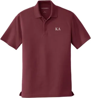 Kappa Alpha Order Short Sleeve Performance Polo - Dry Zone UV Micro Mesh Polo
