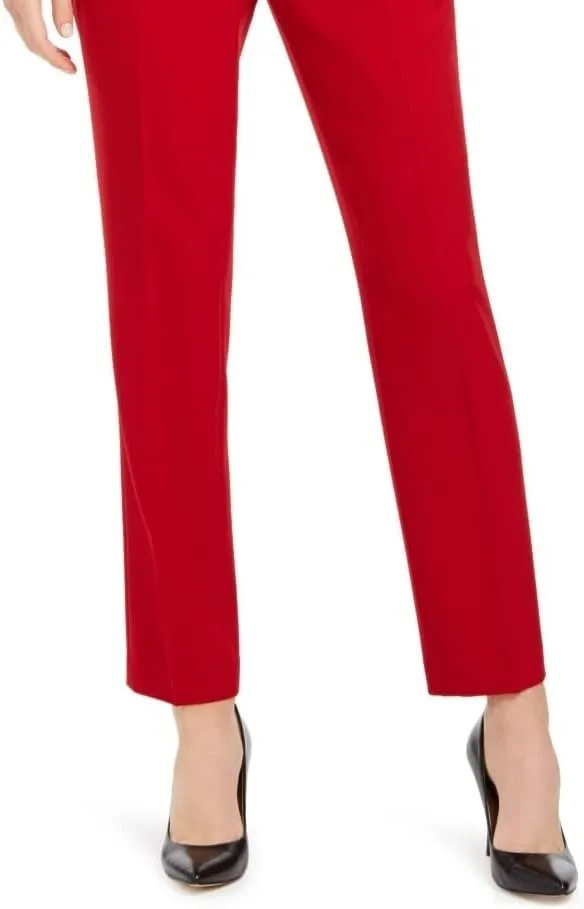 Kasper Men's Women's Flat Front Slim Pant