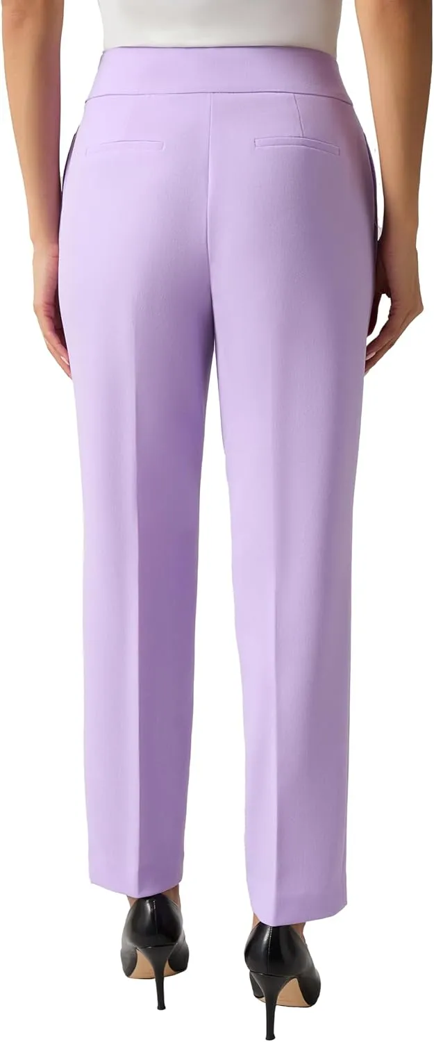 Kasper Women's Flat Front Slim Pant