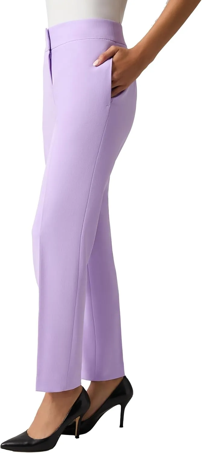 Kasper Women's Flat Front Slim Pant
