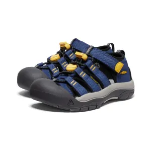KEEN Kids Newport H2 Quick-Dry Sandal Sandal - Naval Academy/Keen Yellow