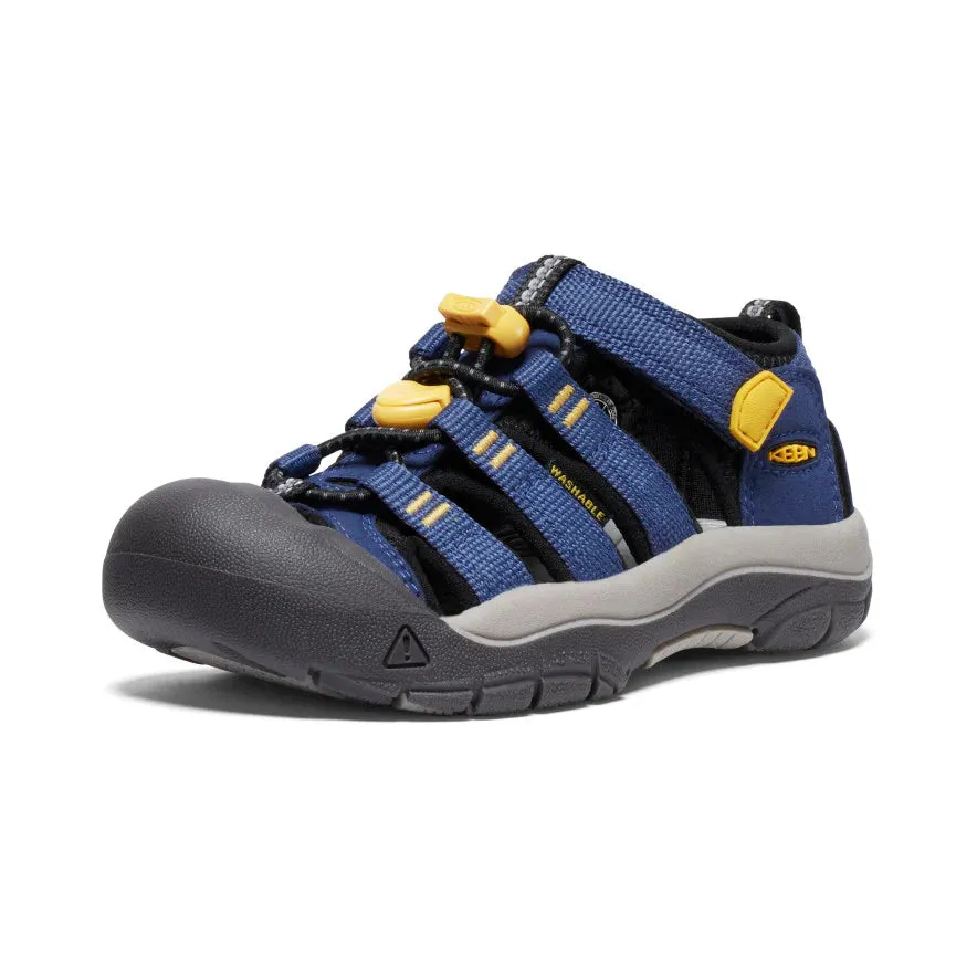 KEEN Kids Newport H2 Quick-Dry Sandal Sandal - Naval Academy/Keen Yellow