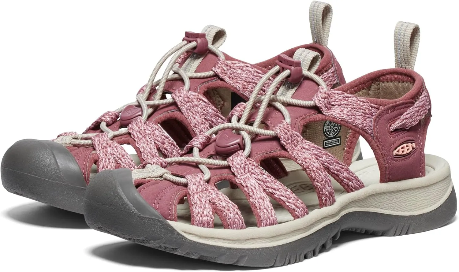 KEEN Women's Whisper Closed Toe Sport Sandal