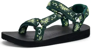 Kids Hiking Sandals Boys Girls Yoga Mat Insole Comfortable Walking Water Sandals With Arch Support for Beach Travel Athletic