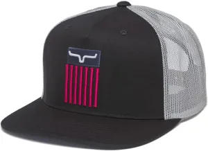 Kimes Ranch Men's Cody Embroidered Flag Logo Mesh-Back Trucker Cap