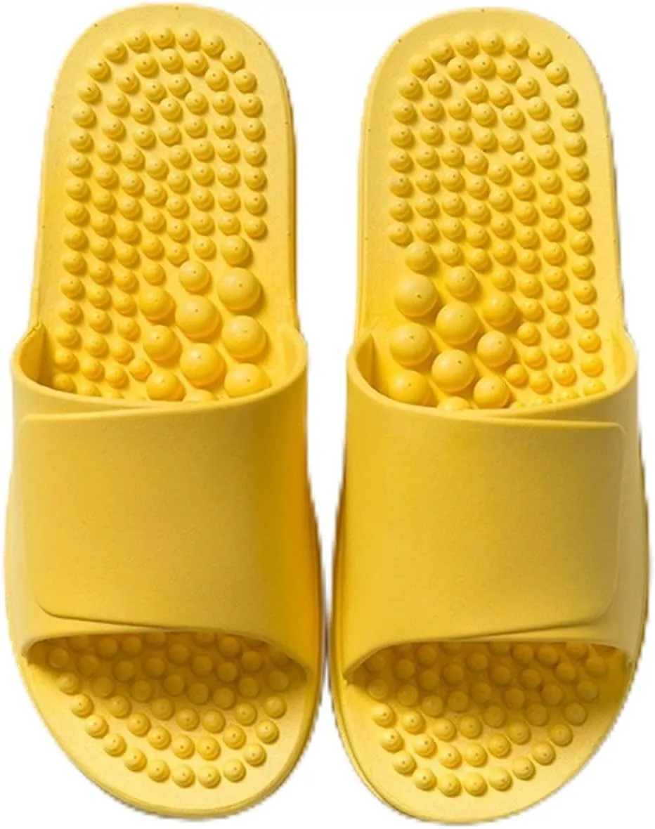KITCISSL Massage Shoes Food Massage Slippers for Women Men, Summer Mens Slippers Womens Massaging Slippers Shoes House Bathroom Shower Spa Acupressure Reflexology Sandals(Woman EUR35-36 B)