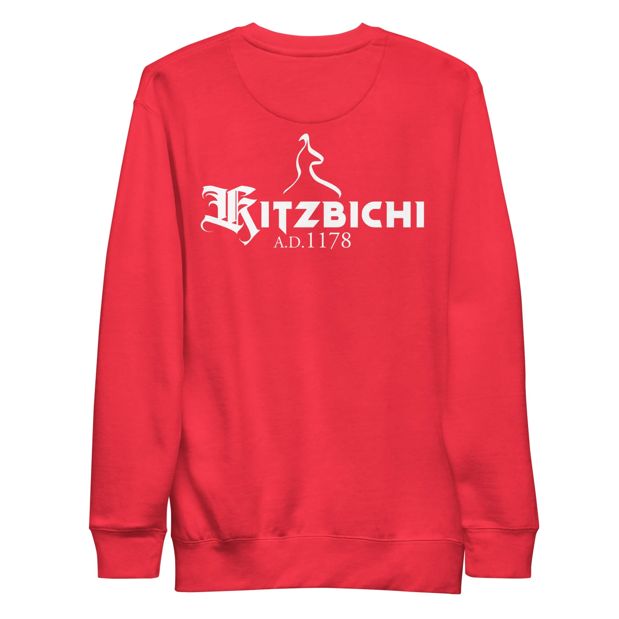 Kitzbichi "Red" Premium-Cotton Sweatshirt