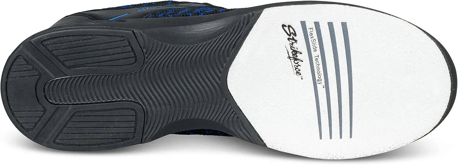 KR Strikeforce Flyer Mesh Lite Black/Royal Mens Bowling Shoe
