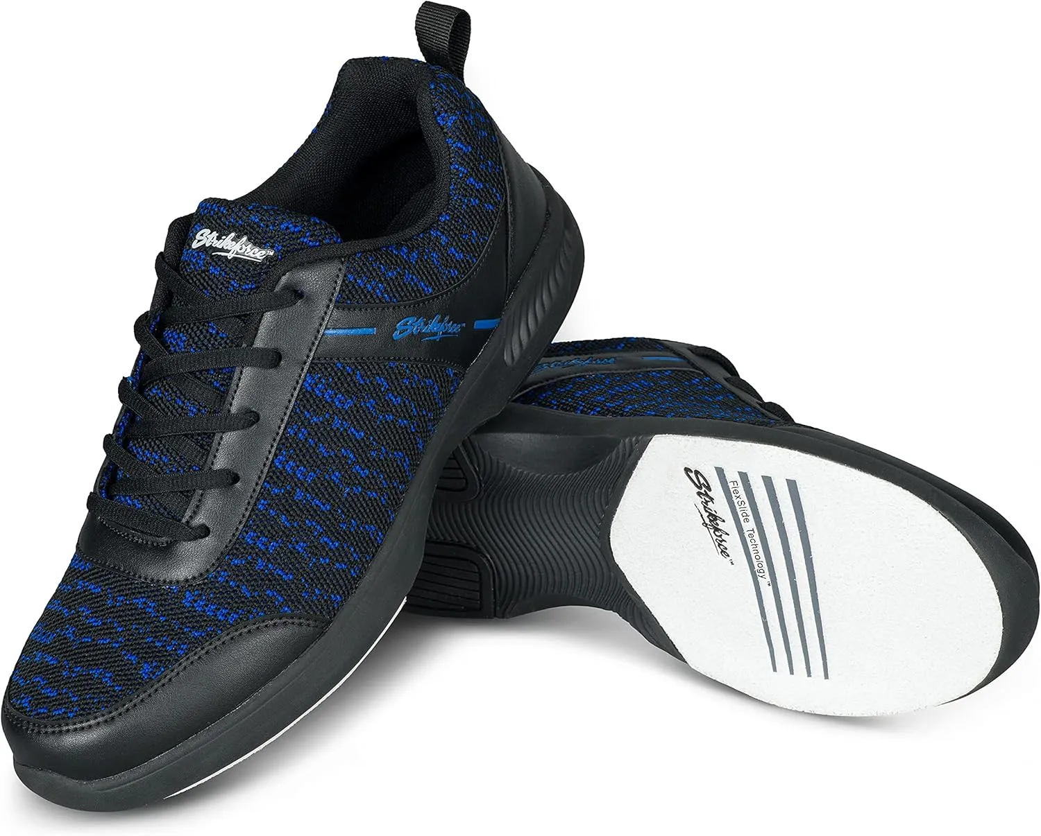 KR Strikeforce Flyer Mesh Lite Black/Royal Mens Bowling Shoe