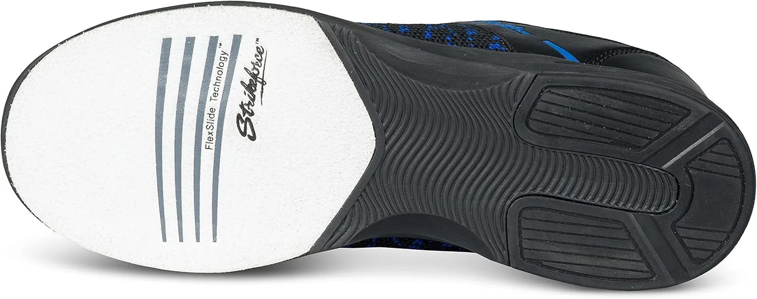 KR Strikeforce Flyer Mesh Lite Black/Royal Mens Bowling Shoe