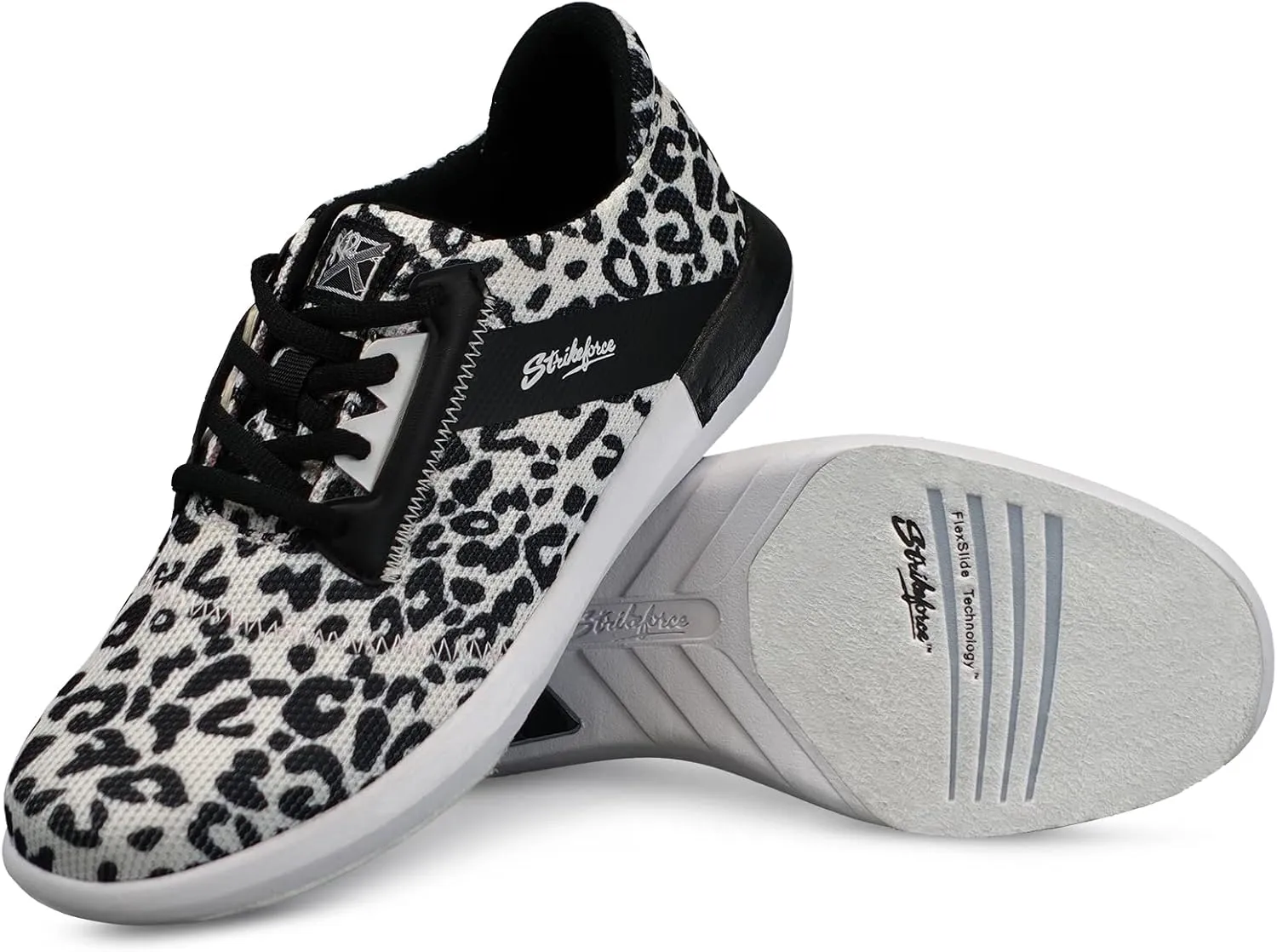 KR Strikeforce Lux Leopard Women's Athletic Bowling Shoe
