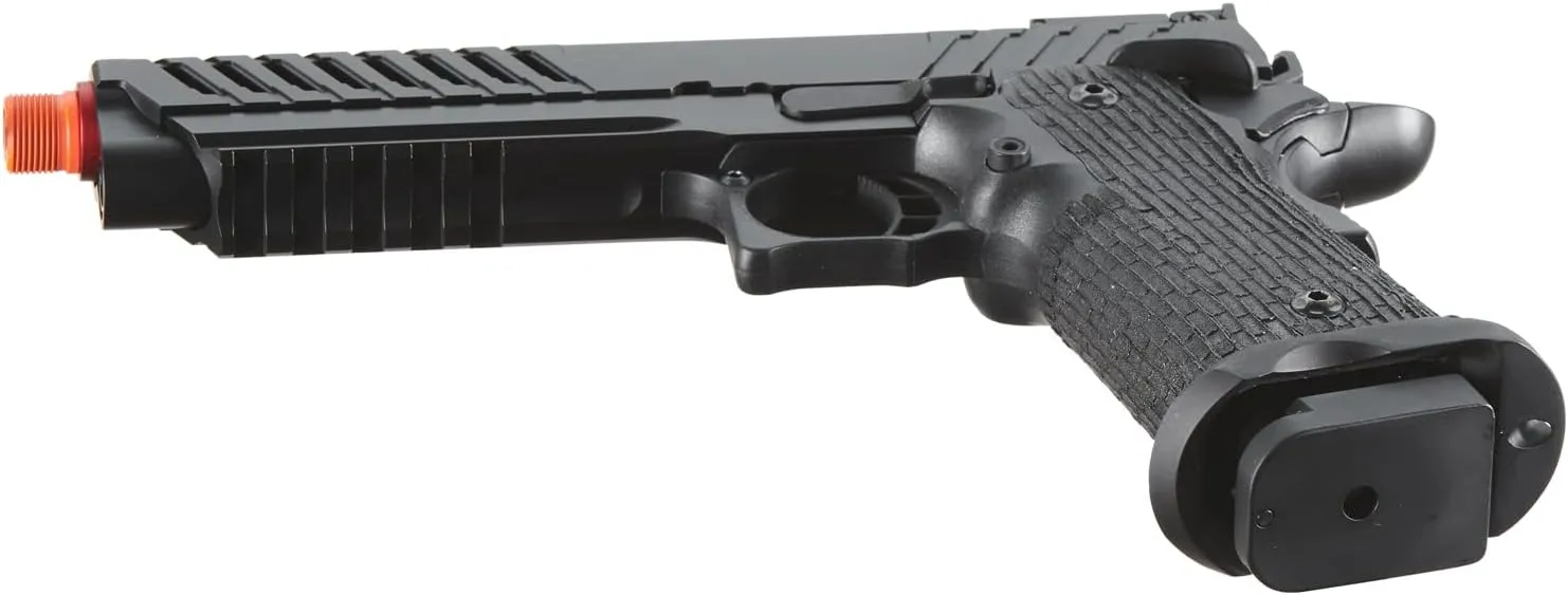 Lancer Tactical Knightshade Hi-Capa Gas Blowback Full Steel Airsoft Pistol
