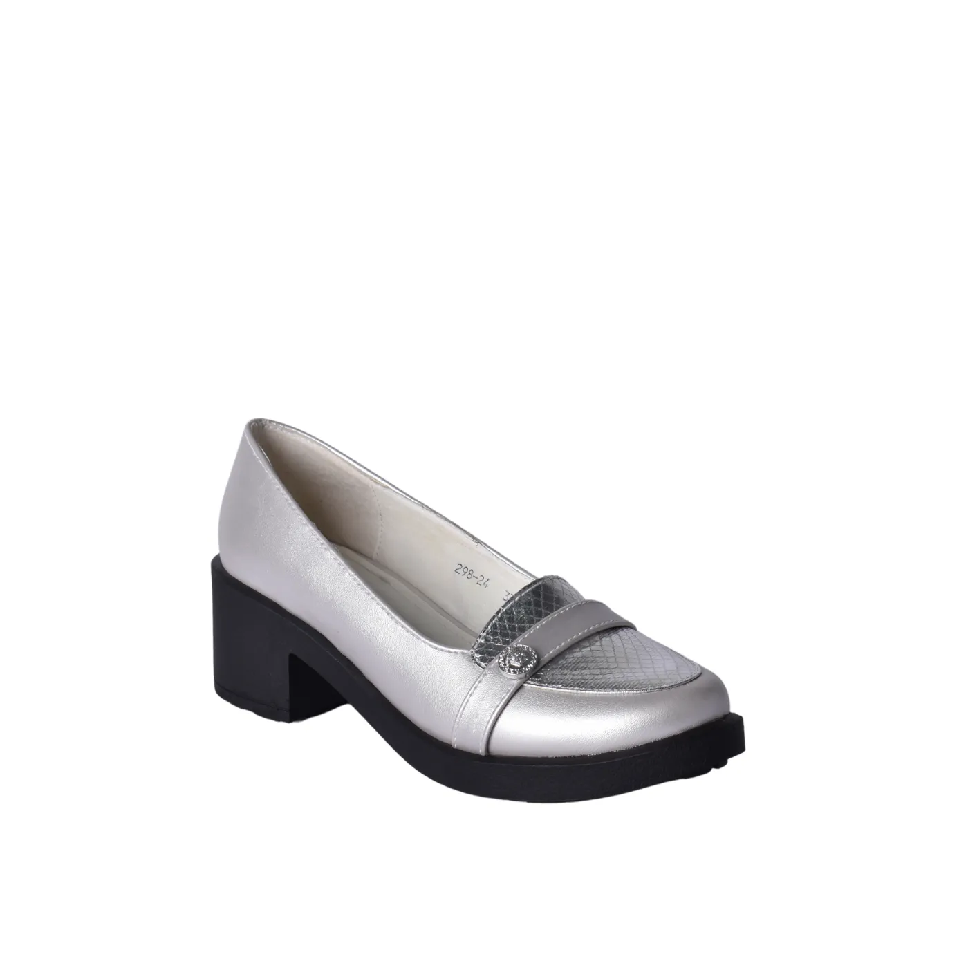 Leather Casual Loafer With Studs