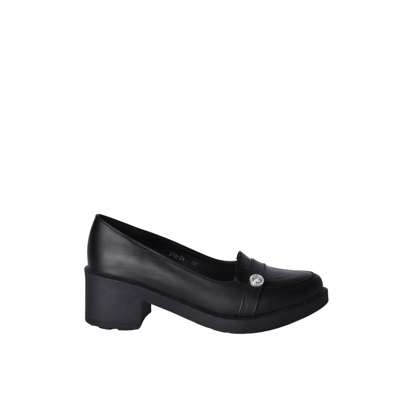 Leather Casual Loafer With Studs