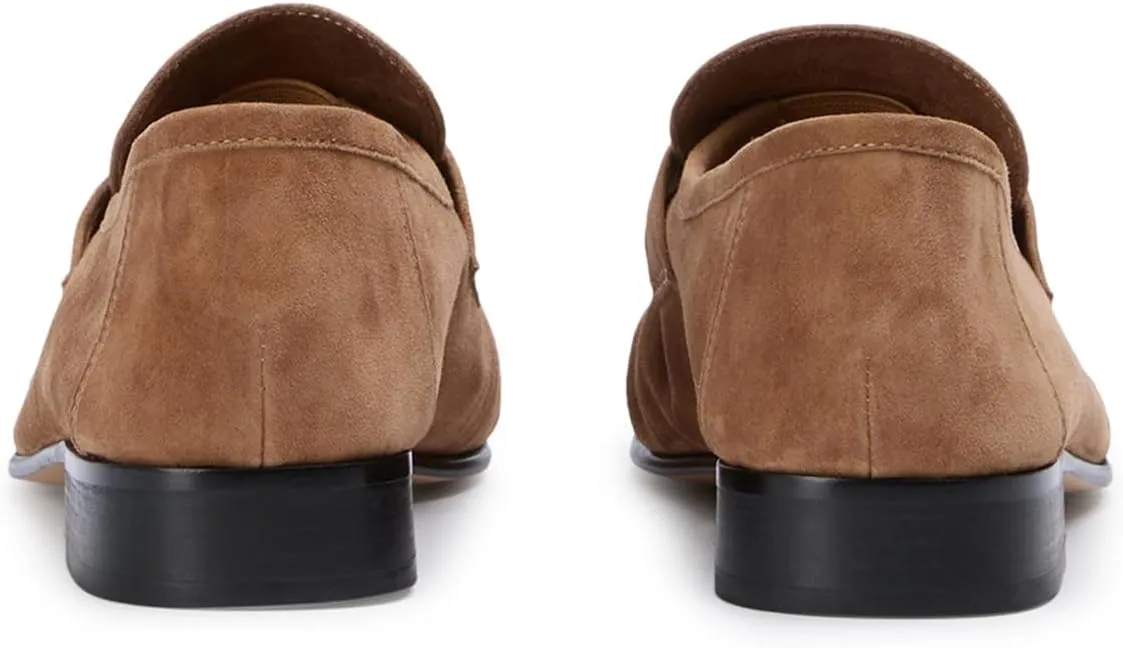 Leather Loafers Slip-On Dress Shoes – Classic Penny Loafers for Business, Casual, or Formal Wear
