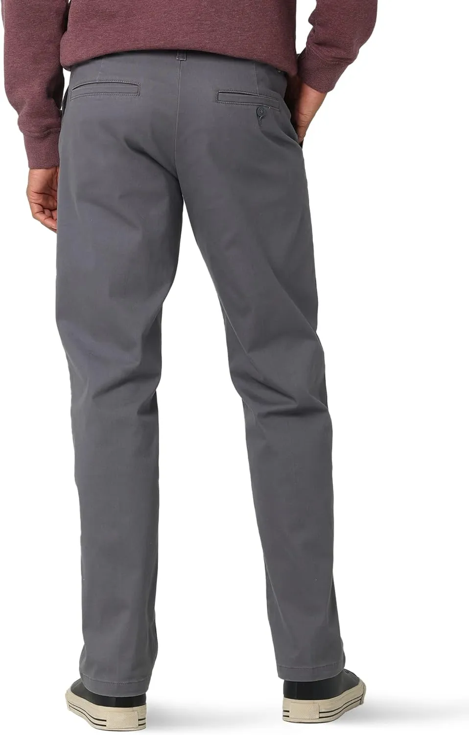 Lee Men's Extreme Motion Flat Front Regular Straight Pant