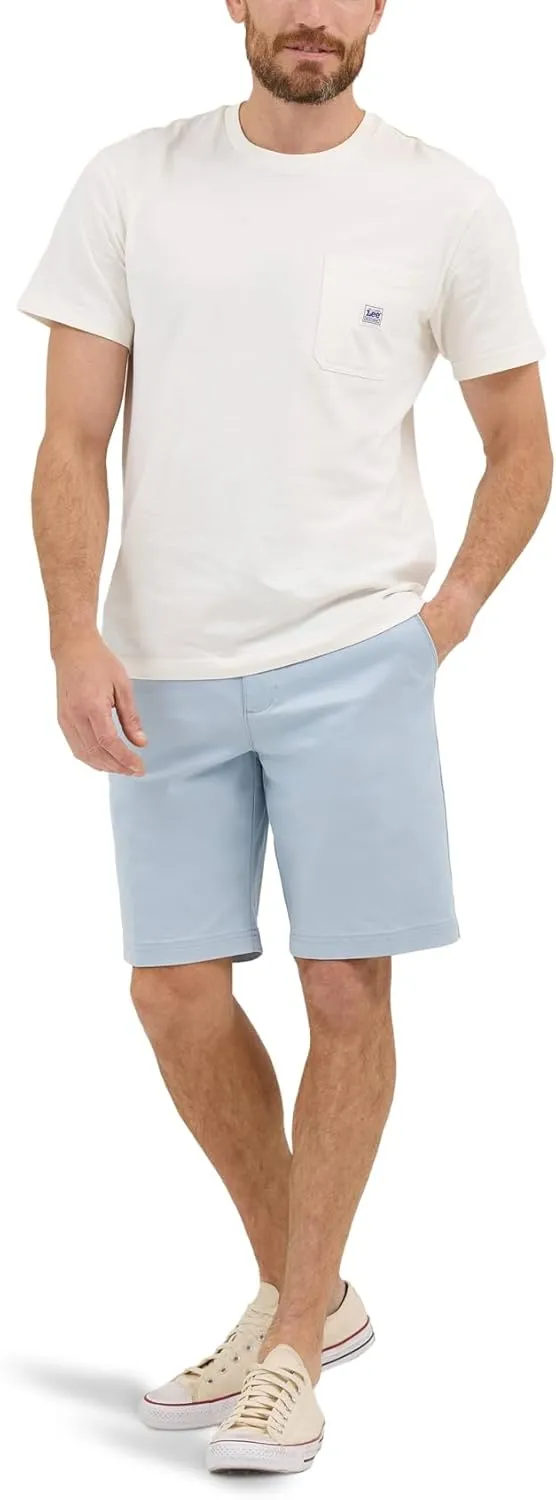 Lee Men's Extreme Motion Flat Front Short