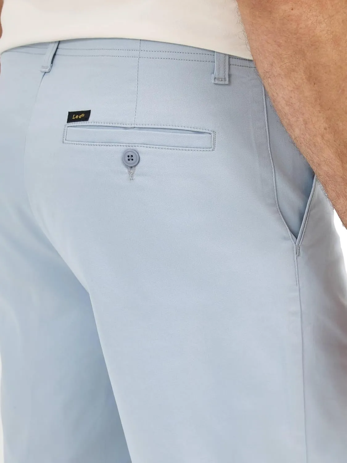 Lee Men's Extreme Motion Flat Front Short