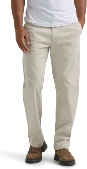Lee Men's Flat Front Relaxed Straight Pant