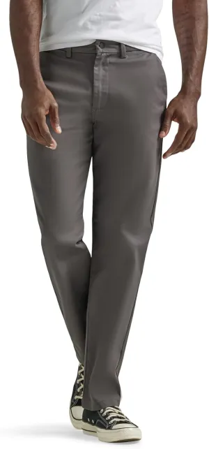 Lee Men's Flat Front Relaxed Straight Pant