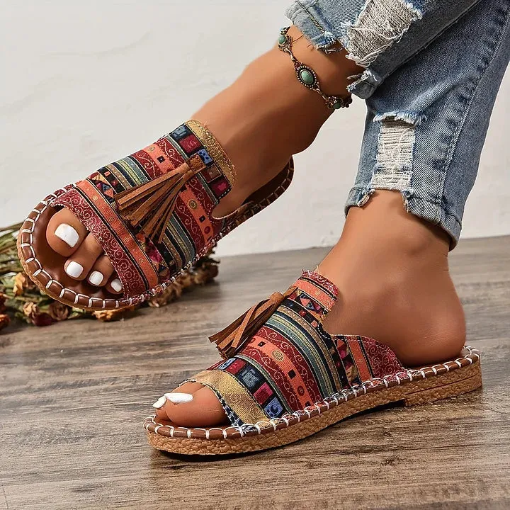 Leena - Comfortable Flat Orthopedic Sandals