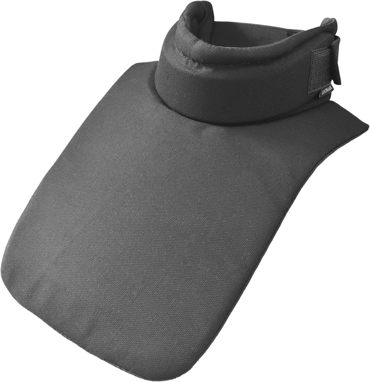 LEONARK Hema Overlays Throat Protector Fencing Gorget with Protection Plate for Hema Longsword Rapier Sabre Armoury