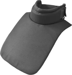 LEONARK Hema Overlays Throat Protector Fencing Gorget with Protection Plate for Hema Longsword Rapier Sabre Armoury