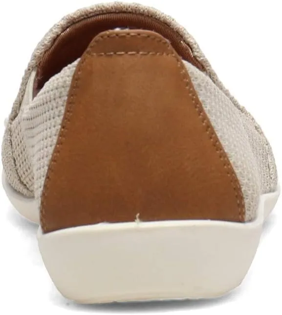 LifeStride Women's Next Level Slip-On Sneaker, Cream, 11