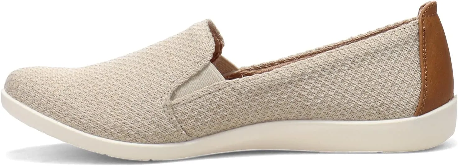 LifeStride Women's Next Level Slip-On Sneaker, Cream, 11