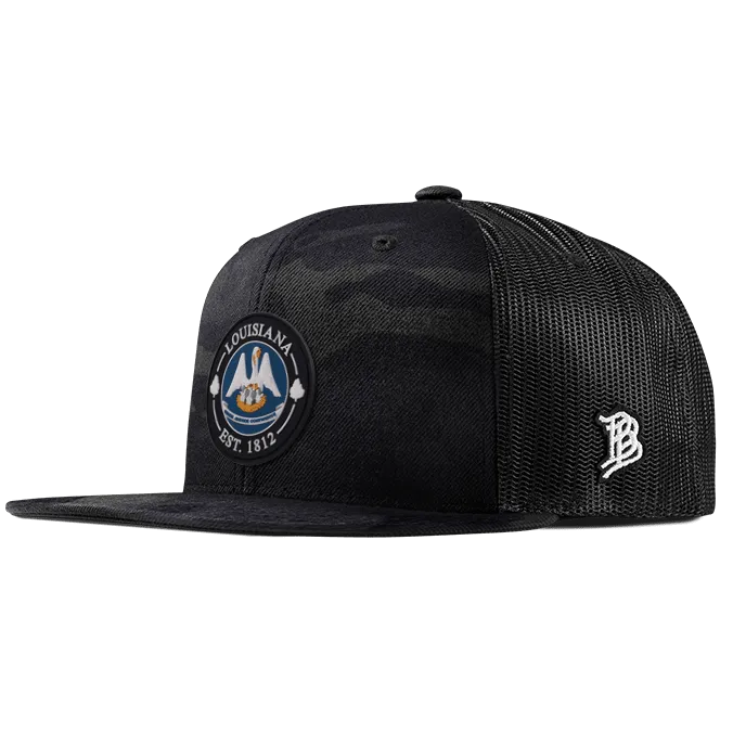 Louisiana Compass Flat Trucker