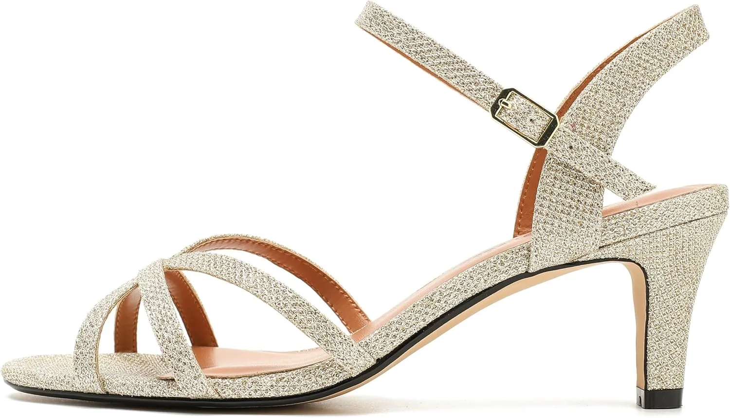 MAIERNISI JESSI Unisex Men's Women's Sandals Ankle Strap Cross Slingback Kitten Heel