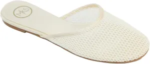 Makers Shoes - LEVI 4 - Mesh Slip-On Mules, Breathable Flat Slippers