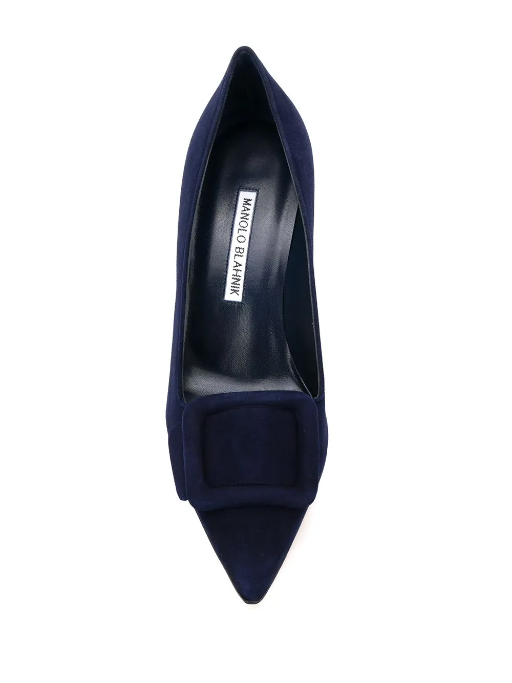 Manolo blahnik maysale blå pumpar