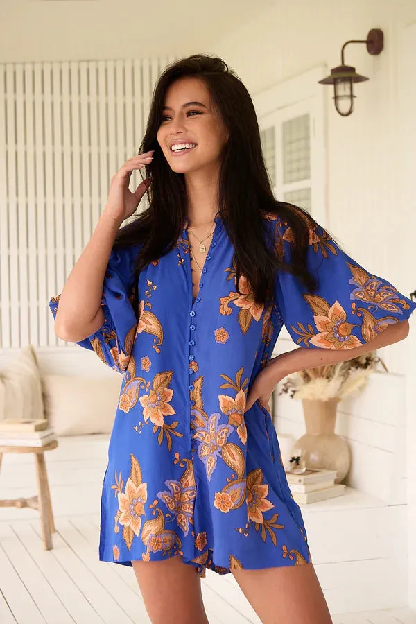 Maribella Print Mahlia Playsuit - JAASE