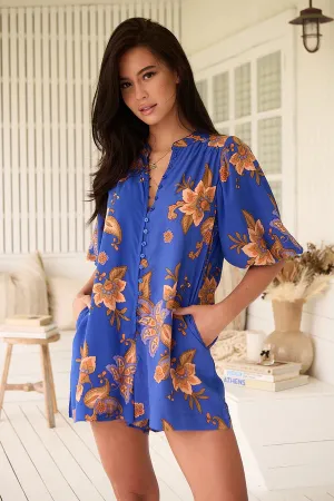 Maribella Print Mahlia Playsuit - JAASE