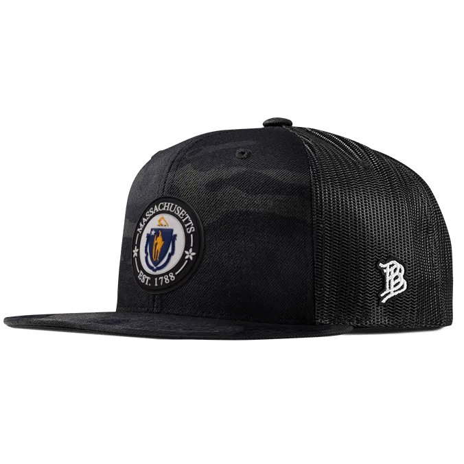 Massachusetts Compass Flat Trucker