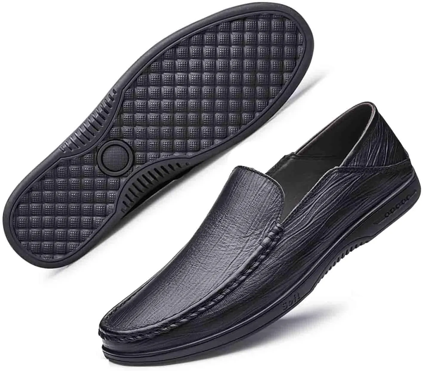 MEBAMY Men's Casual Loafers Men's Driving Shoes Lightweight and Breathable