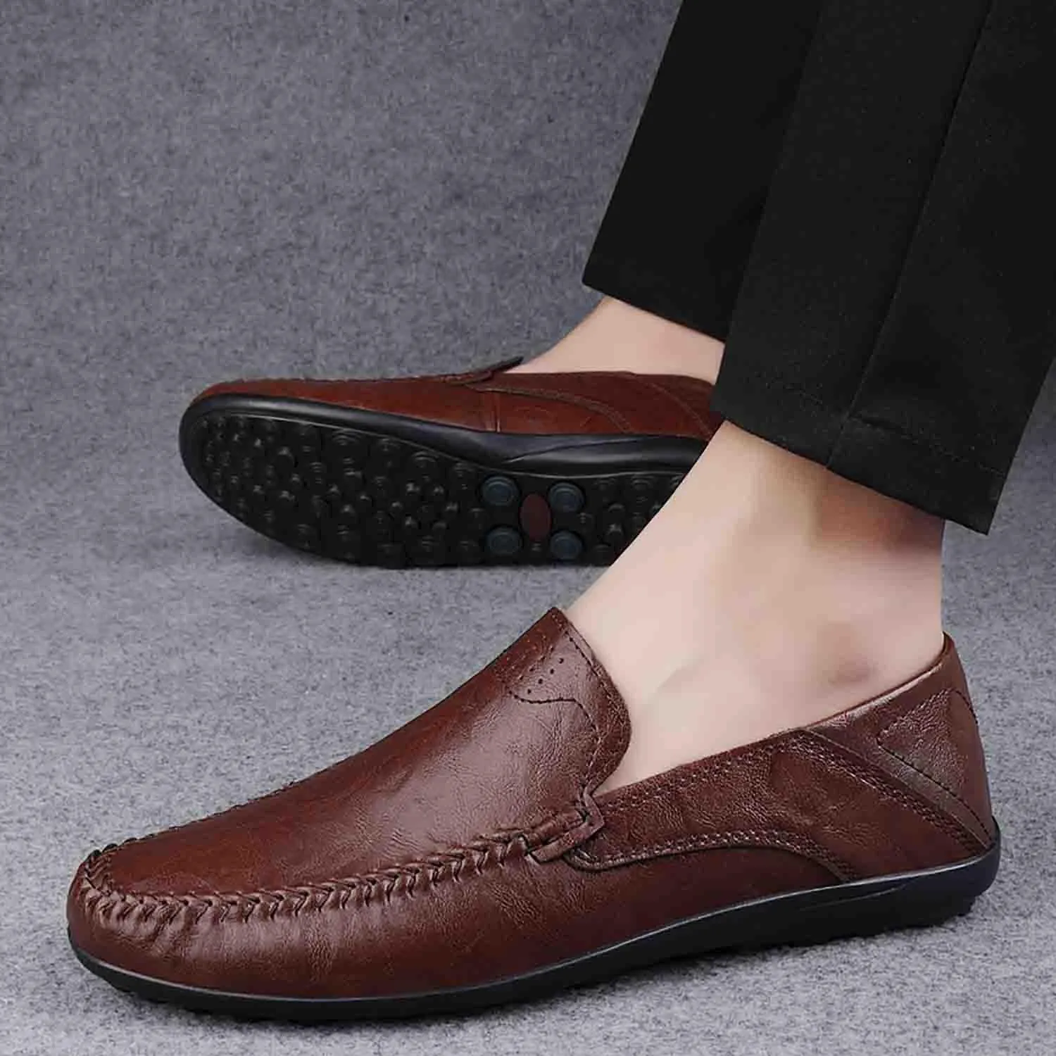 MEBAMY Men's Casual Loafers Men's Driving Shoes Lightweight and Breathable