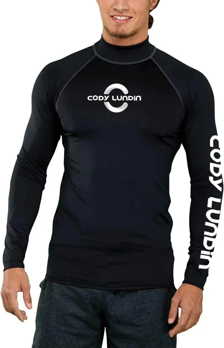Men's Compression Long Sleeves Gym Running Casual Lightweight Long Sleeves Comfortable Skinny Shirt Outdoor Sports