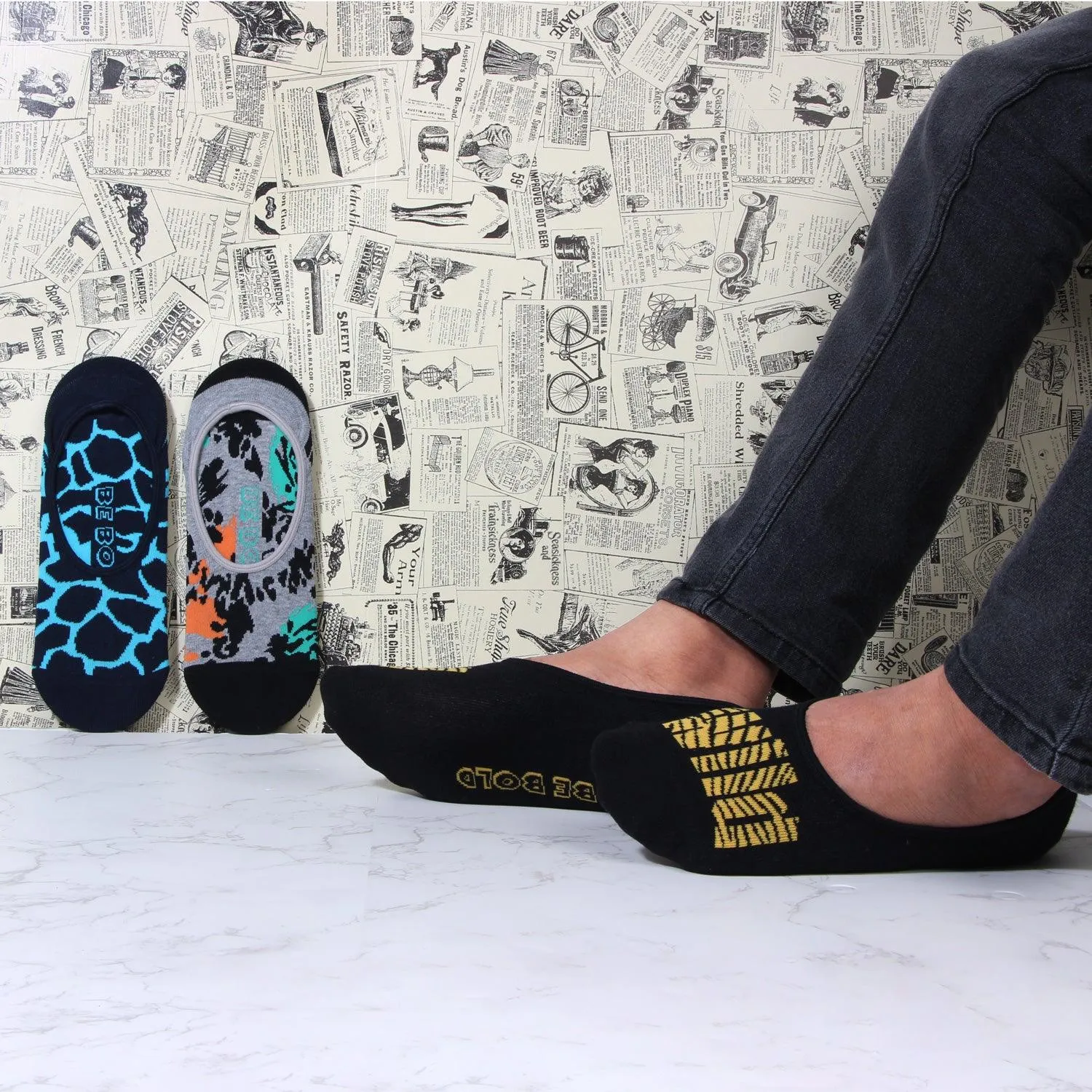 Men's Cotton Loafer Socks - Pack Of 3