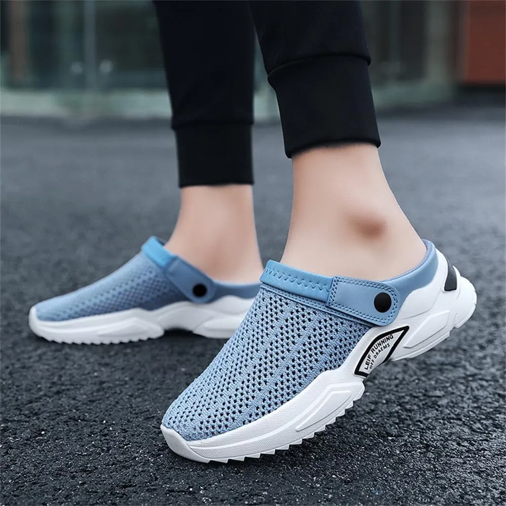 Men's Orthopedic Hollow-Out Summer Sandals, Mesh Shoes Sandals Mens, Orthopedic Sandals with Arch Support, Black