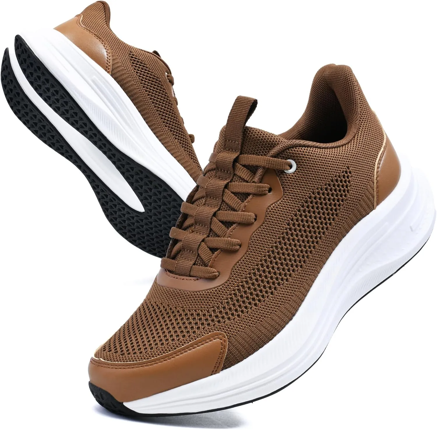 Men's Slip On Walking Shoes Comfortable Tennis Breathable Mesh Work Shoes Athletic Gym Non Slip Running Workout Training Fashion Sneakers