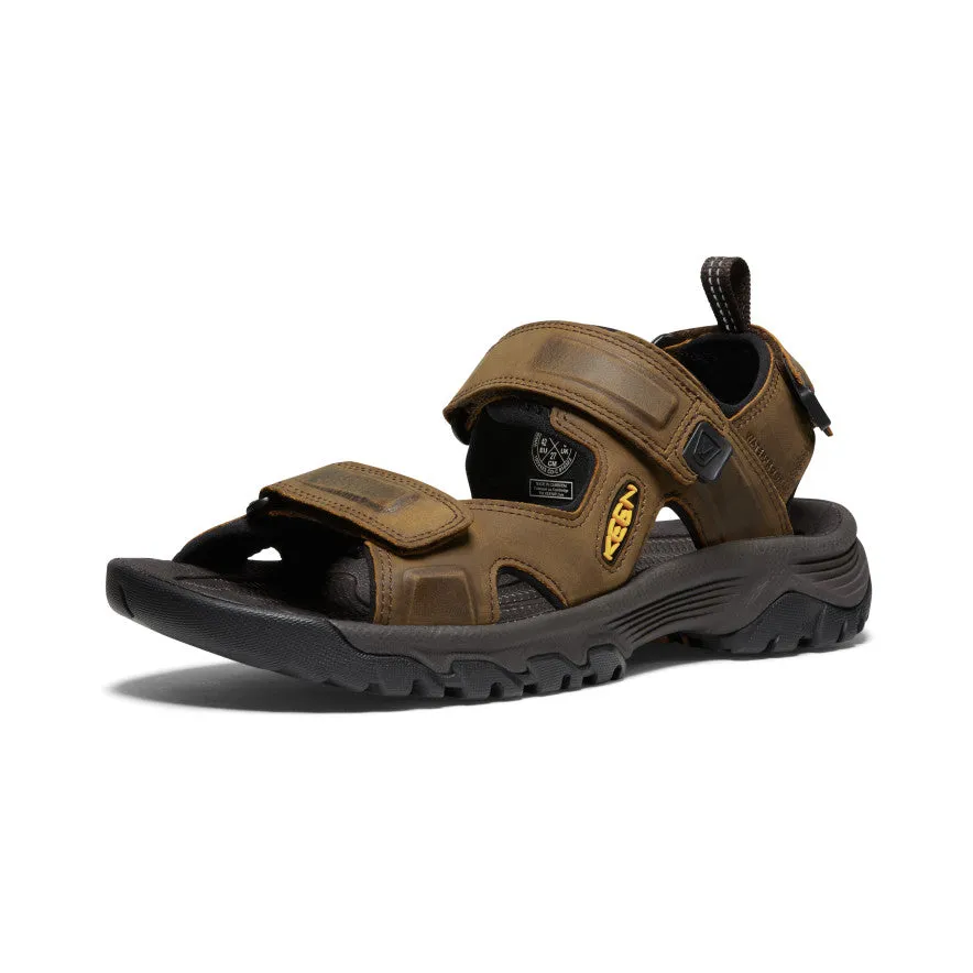 Men's Targhee III Open Toe Sandal - Bison/Mulch